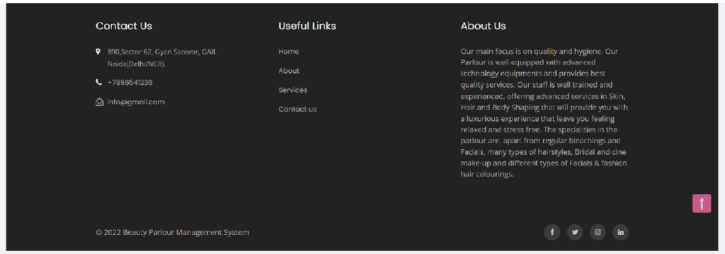 BEAUTY PARLOUR MANAGEMENT SOFTWARE