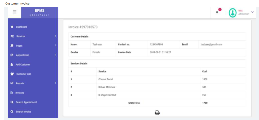 BEAUTY PARLOUR MANAGEMENT SOFTWARE