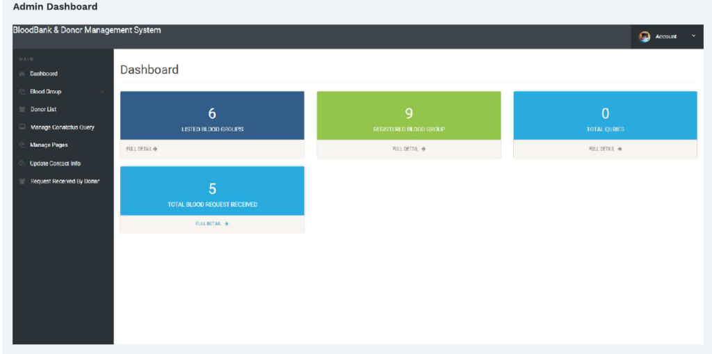 BLOOD BANK & DONER MANAGEMENT SOFTWARE
