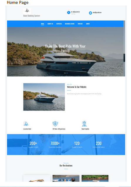 BOAT BOOKING SOFTWARE