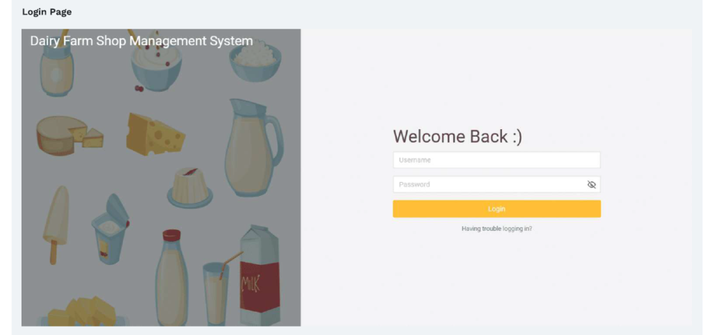 DAIRY FARM SHOP MANAGEMENT SOFTWARE