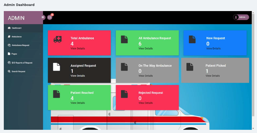 EMERGENCY AMBULANCE HIRING PORTAL