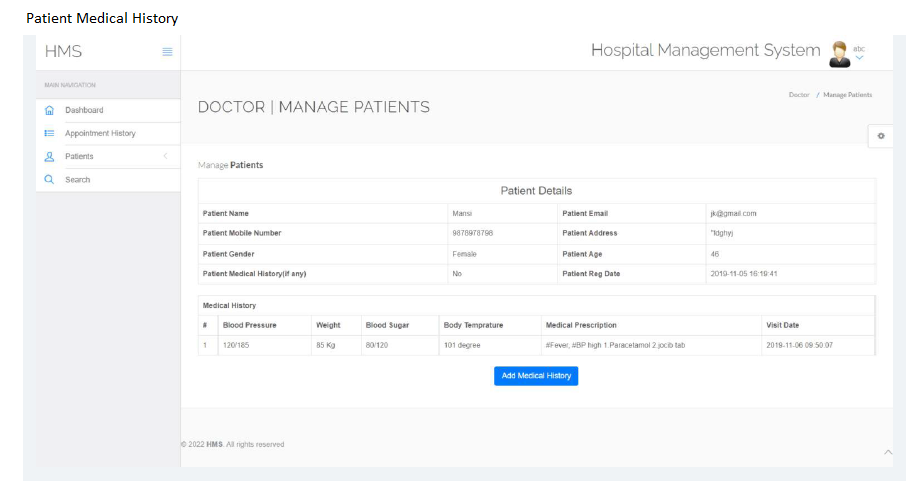 HOSPITAL MANAGEMENT SOFTWARE