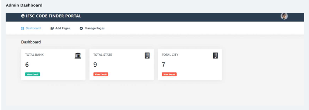 IFSC CODE FINDER PROJECT