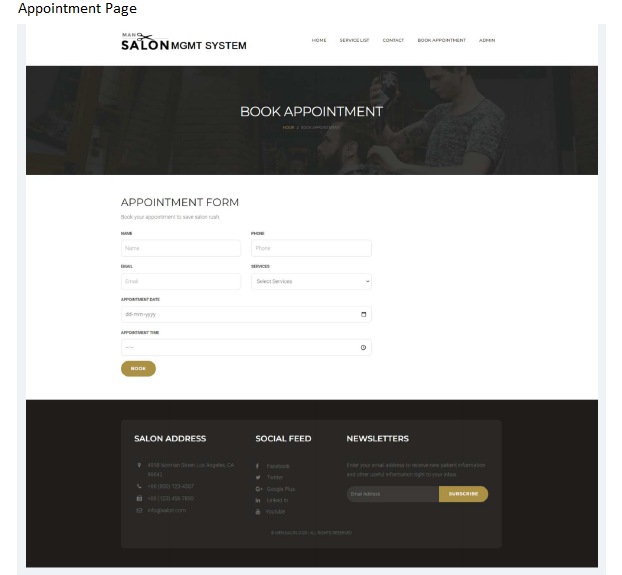 MEN SALON MANAGEMENT SOFTWARE