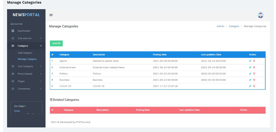 NEWS PORTAL PROJECT