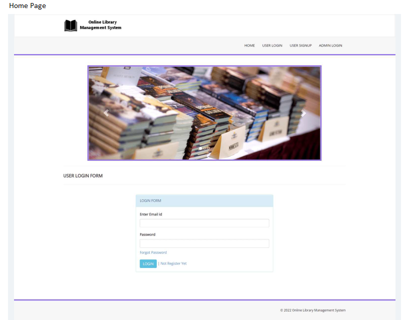 ONLINE LIBRARY MANAGEMENT SOFTWARE
