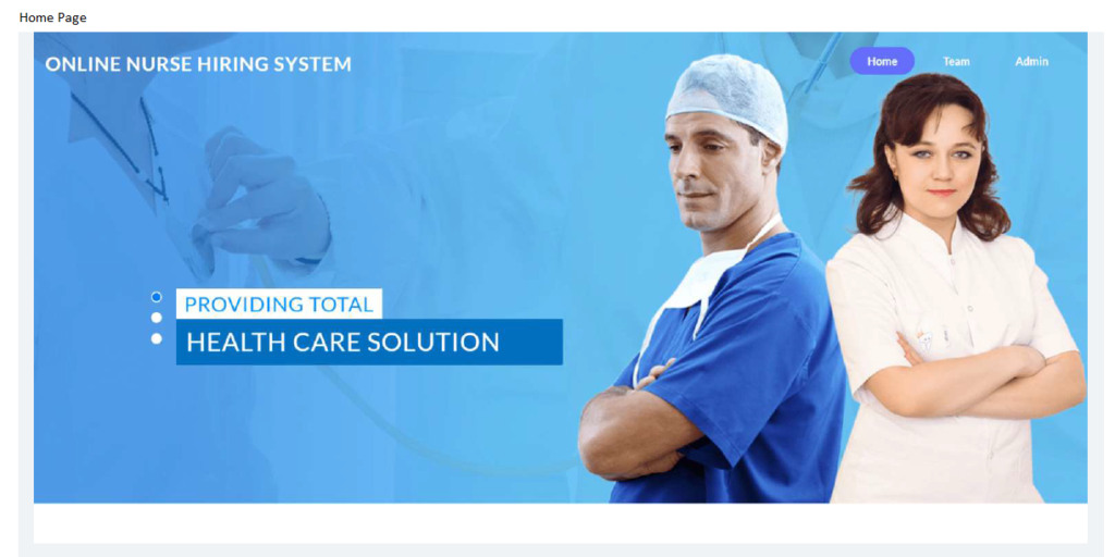 ONLINE NURSE HIRING SOFTWARE