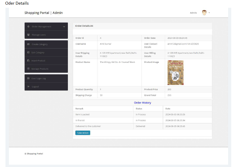 ONLINE SHOPPING PORTAL