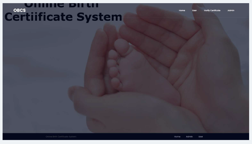 ONLINE BIRTH CERTIFICATE SOFTWARE