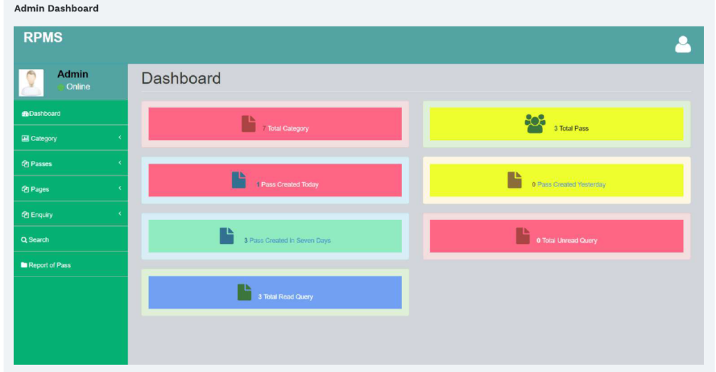 RAIL PASS MANAGEMENT SOFTWARE